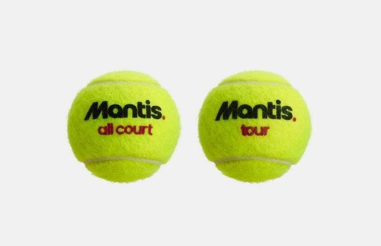Mantis Tour vs Mantis All Court: Premium Tennis Balls Comparison