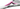Close-up of a white and pink junior tennis racket frame displaying the model name "PRO 295 v4" and specifications on the inner throat.