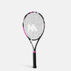 Mantis PS 285 lightweight tennis racket with 100 sq in head, tapered beam, satin finish, and enhanced spin and power features