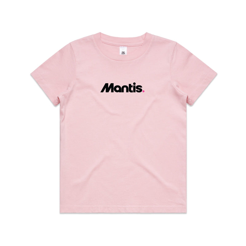 Mantis Child's Logo T-Shirt - Pink (2-7 yrs)