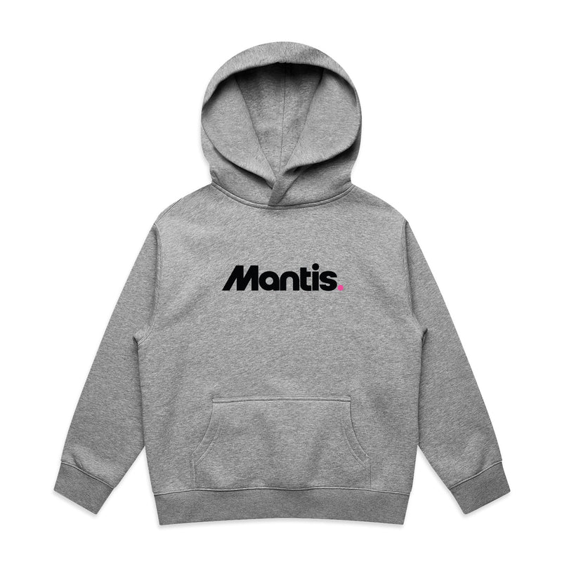 Mantis Logo Junior Hoodie - Grey (8-13yrs)