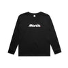 Mantis Junior Logo Long Sleeve Tee - Black (8-17 yrs)