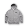 Mantis Logo Zip Hoodie - Grey (Men's)