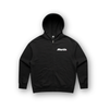 Mantis Logo Zip Hoodie - Black (Women's)