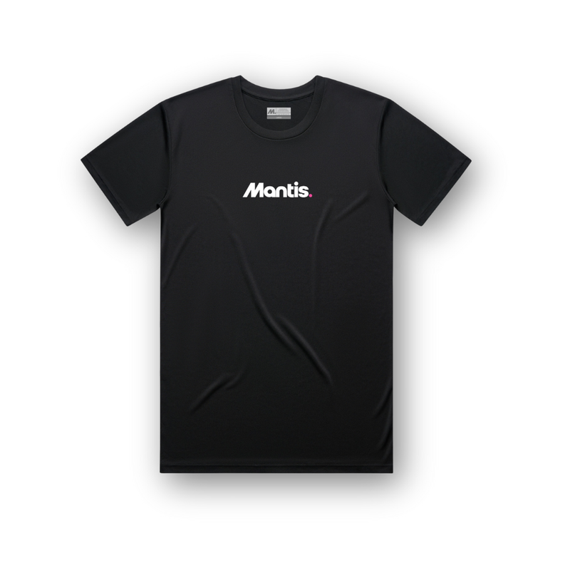 Mantis Logo Performance T-Shirt - Black (Men's)