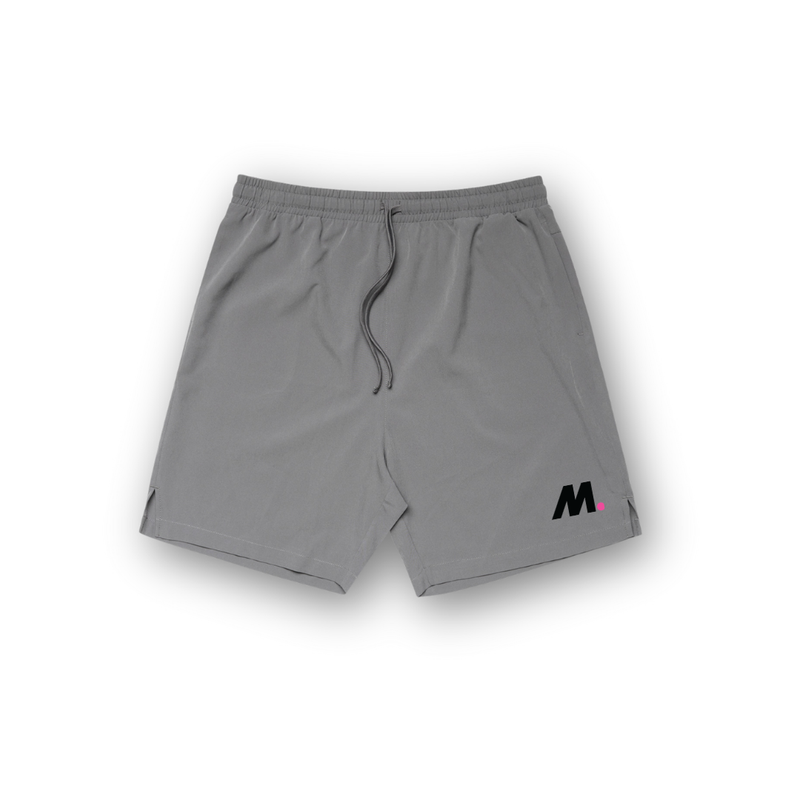 Mantis Logo Performance Shorts - Grey (Men's)