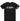 Black Spin T-Shirt for men with athletic fit and durable heavy-weight cotton fabric designed for tennis performance and everyday wear