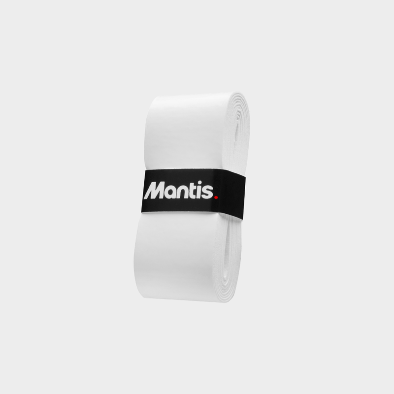 Mantis Premium Overgrips 3-pack (Tennis/Padel) - White