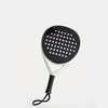 Mantis Progress 365 Challenge padel racket with carbon fiber frame and sandy paint surface for powerful, precise play